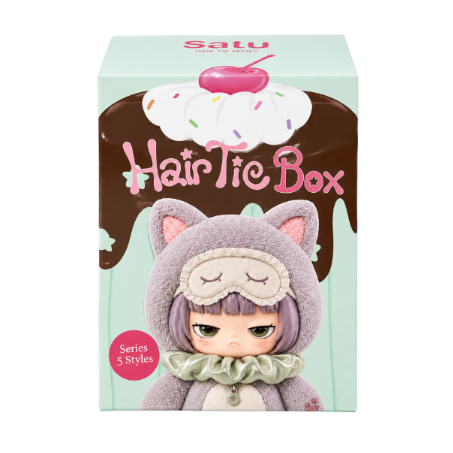 【预售】Satu Hair Tie Series 100%真丝中肠盲盒发圈 （单盒）