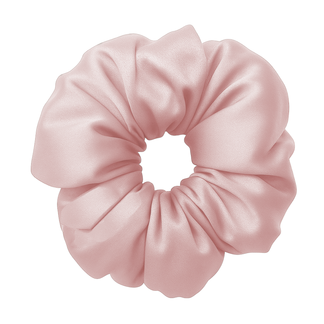 SATU Strawberry Puff 100%真丝发圈套组